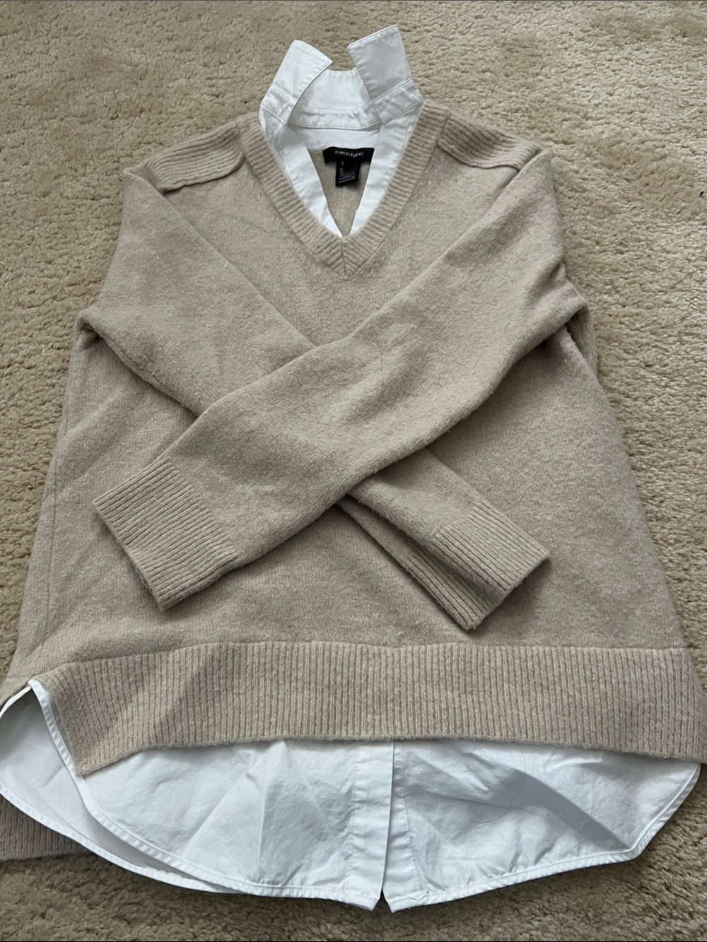 Karen Kane Beige Sweater
